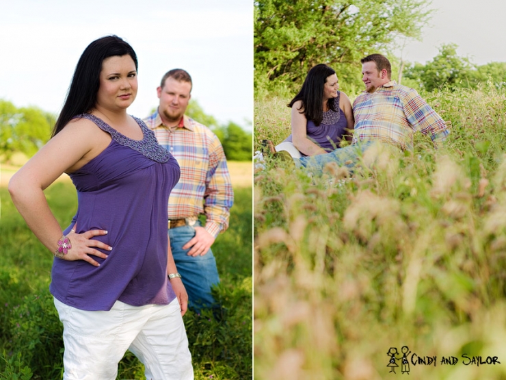 country engagement photos by Dallas, Plano, Wedding, Photographers Cindy and Saylor Mills