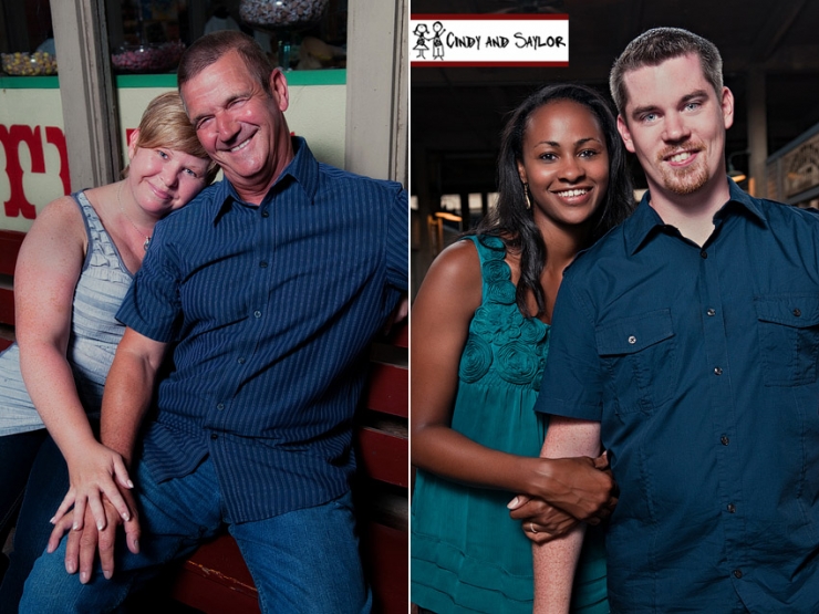 family portraits at the Fort Worth Stockyards by family photographers Cindy and Saylor Mills