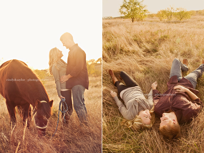 courttaylor-301 Horse engagement photo by Plano Wedding Photographers Cindy and Saylor