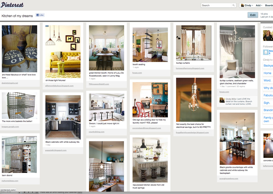 kitcheninspiration rustic chic kitchen inspiration board