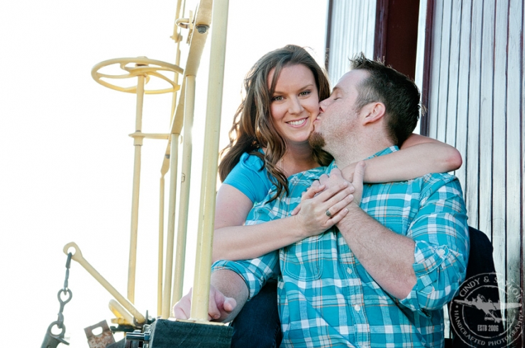 frisco engagement photos at frisco heritage museum