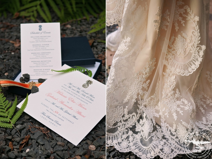 plano wedding at glen eagles country club stationary by Southern Fried Paper