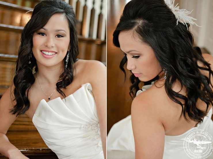 Bridal session at the milestone in denton texas, photos by Cindy & Saylor