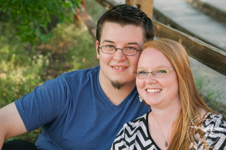 engagement session at arbor hills nature preserve in plano tx