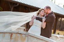 December wedding at Hidden Springs Events in Aubrey Texas