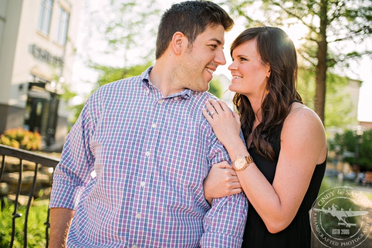 watters creek engagement session in allen texas by cindy and saylor photographers