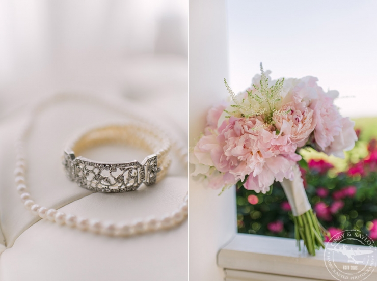 springtime wedding at the milestone in krum, texas with pink, white and cream florals by coco fleur