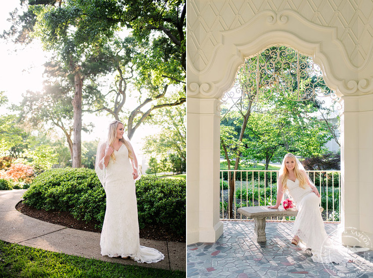 Bridal Session in Flippen Park Photos by Cindy and Saylor photographers