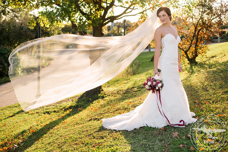 Bridal at White Rock Lake by the Filter Building | Photos by Cindy & Saylor, Makeup by Anastasia Strattan; Vintage Rental by Rent My Dust