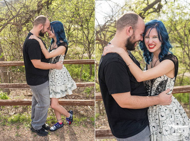 arbor hills plano texas engagement session